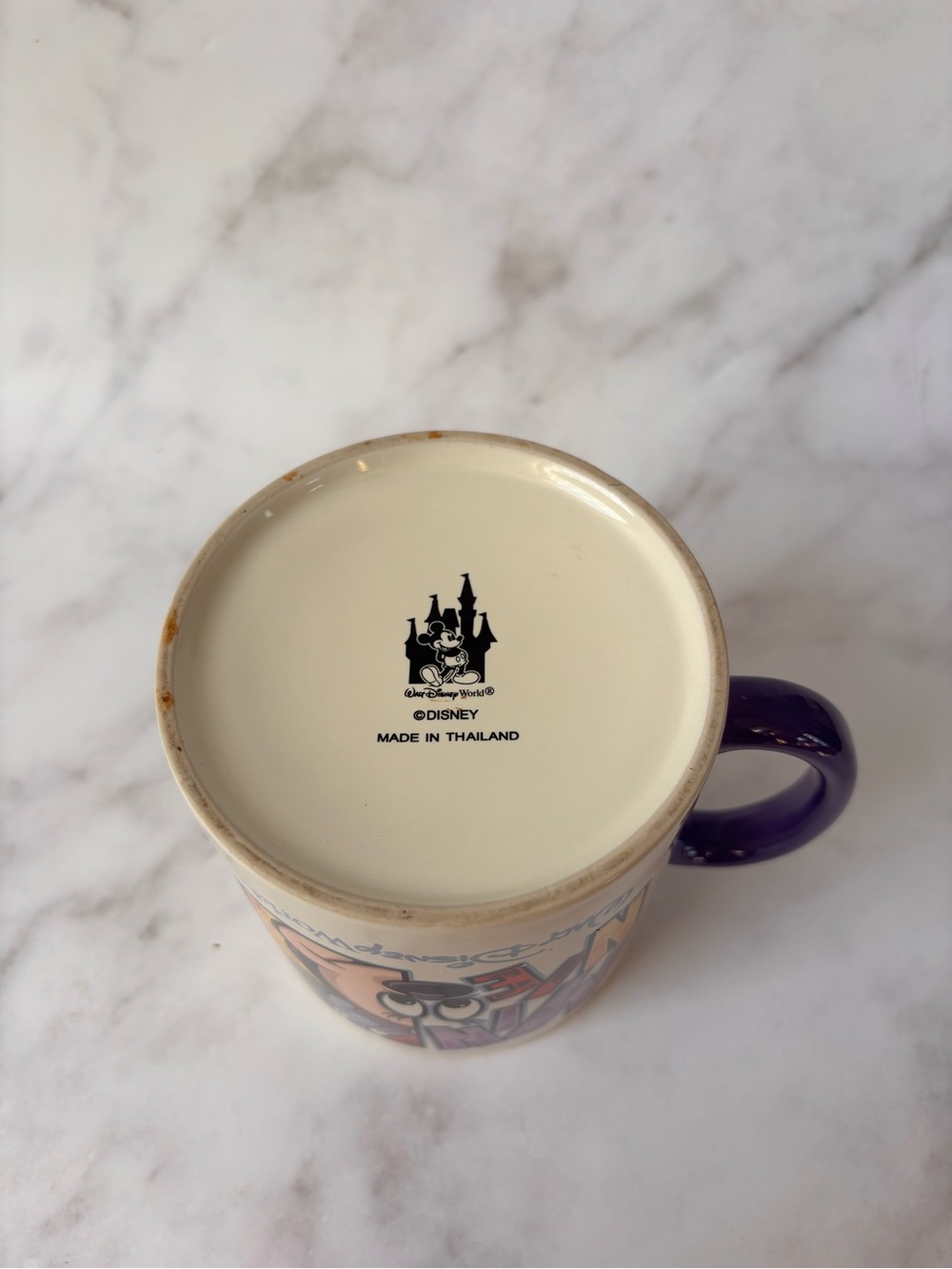 Walt Disney World Minnie Mouse Graphic Font Disneyland Resort Jumbo Mug Cup - Picture 6 of 7